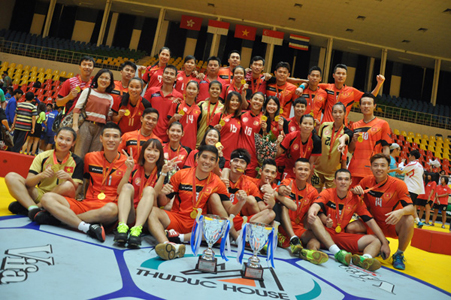 Giải vô địch Bóng ném Đông Nam Á lần IV – 2015: Thuduc House – Nhà tài trợ chính