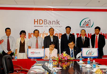 HDBank ký kết hợp tác toàn diện với ThuDuc House