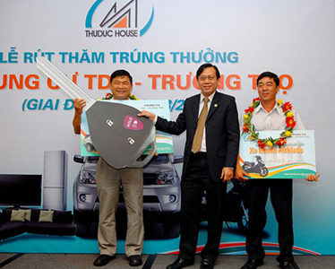 Chúc mừng những khách hàng trúng thưởng khi mua chung cư TDH- Trường Thọ (giai đoạn 1)