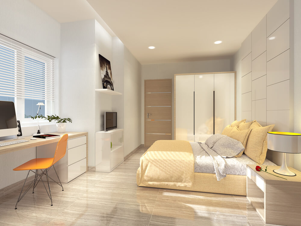 Phối cảnh Phòng ngủ chính