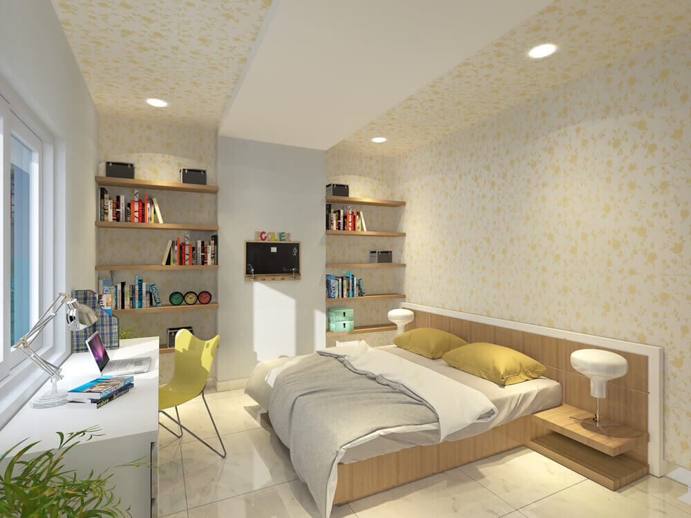 Phối cảnh Phòng ngủ 2